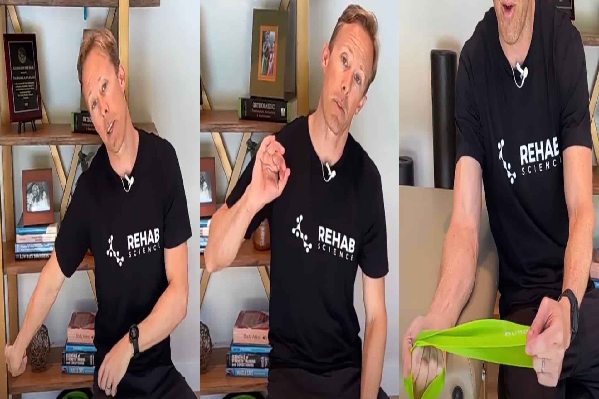网球肘康复锻炼