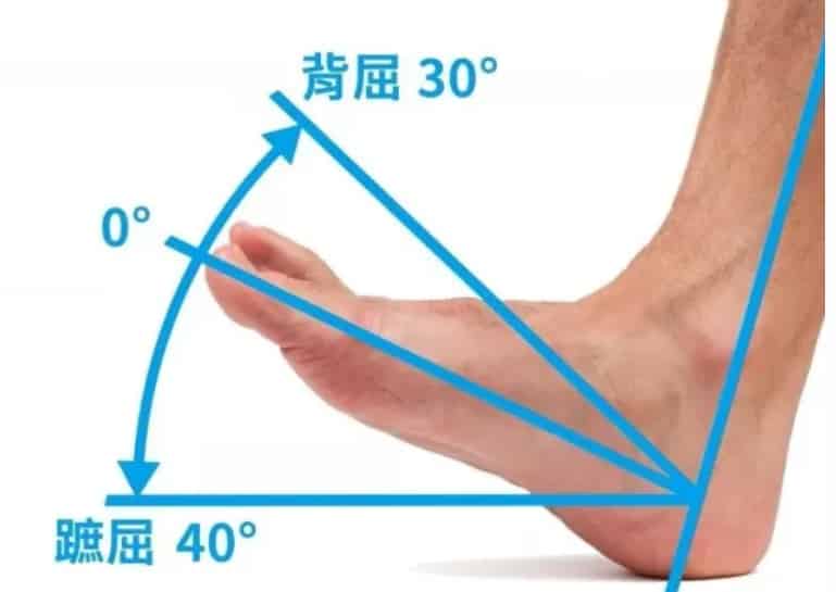 足背屈角度
